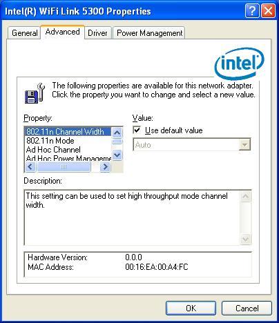 Intel Wireless Wifi Link Adapters Drivers Vista