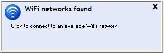 wireless networks found