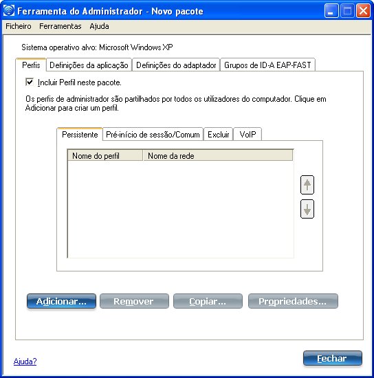 pacote do Windows