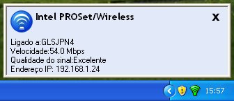 alerta de ligao