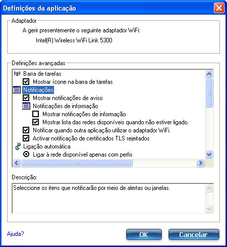 definies da aplicao