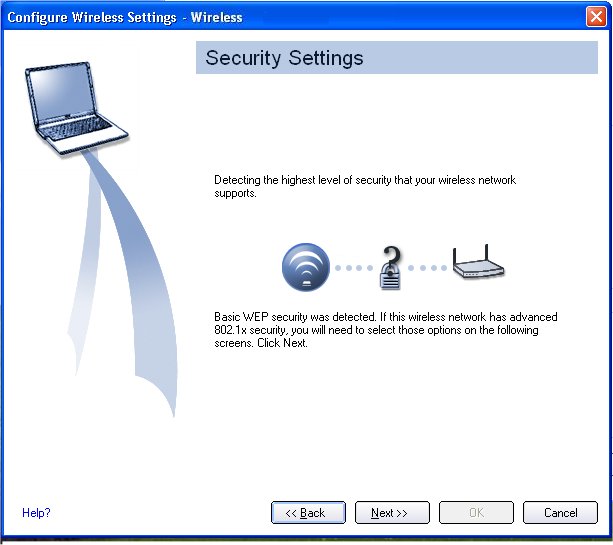 security settings