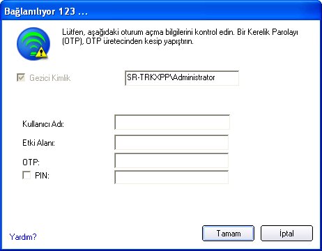 bir kerelik parola
