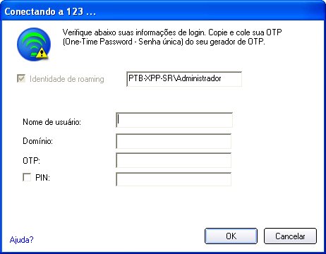 senha ocasional